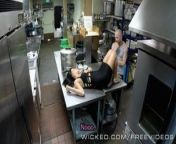 Wicked - Gianna Nicole fucks her boss in the kitchen from blackish pressed xxx photo