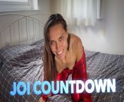 JOI Countdown (jerk off Instructions) from myanmar sexgirl poteosxxx thom