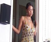Discipline is necessary when the lesbian sees her ebony friend with a big ass wearing her dress from trips full se