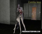 Sexy 3D Zombie Babe Licked and Fucked from 3d zombie sexg