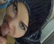 Turkish Hijab makes good Bjob from turkish hijab masturbation