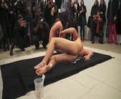 Live Nude Body Painting from body painting nude in public