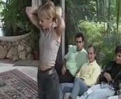 Sandy, Rebecca Lord, Rocco Siffredi in classic porn clip from sandy hot bang