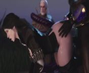 Yennefer von Vengerberg Cheats Infront Of Geralt from the witcher geralt amp cynthia sex scene in loc muinne