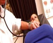 Hot German chick getting checked out by her horny doctor from hollywood movie blow job scene