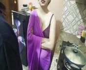 Desi Indian step mom surprise her step son Vivek on his birthday dirty talk in hindi voice from xxx sex india shock