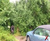 Beautiful brunette babe Lucia Love pissing in public from beauty lucia love pissing outdoors