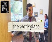 Awkward Hunk Finally Fucks Boss At Work - The Office Gay Parody from office gay sex