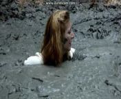 superheroine in distress in a super duper trouble spot from superheroine by