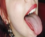 You like my tongue? And how do my tights fit? from how do
