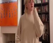 Maisie Williams dancing at home from actress arya sex video mosome xxx com