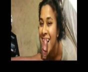 NRI girl asking to cum on her face from desimallu indian o