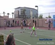 Nude dodgeball on top of roof for Lightspeed from fake naked sa