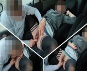 My student licked his teacher's wet pussy inside the car on our way home from school - MissCreamy from student park sex