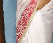 Neighbor Bhabhi wearing saree - sexy Figure from saree sexy imo video coll