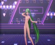MMD Hatsune Miku Cynical Night Plan - akai707 - Green Hair Color Edit Smixix from miku breast expansion mmd