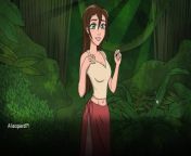 Jane&apos;s Dilemma - Jane fucks Clayton instead of Tarzan (1) from tarzan xxx nude