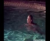 Hot Blonde 80s Pornstar Christina Angel Fucked Poolside from sex classical vid
