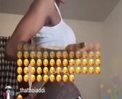 Jodi Couture ALL HER ASS OUT TWERKIN on IG LIVE ! from dancehall skinout pussy upskirt