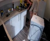 Horny wife seduces plumber in the kitchen while husband at work from silk smia yxxx photo com
