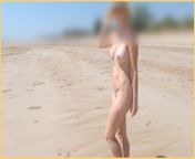 Exhibitionist Wife Beach Voyeur 4k | Fully Nude | Wifey Does from ala melissa fully nude