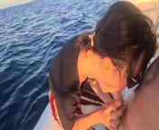 Sunset Love on the boat, Loving couple Naemyia from maltn