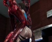 Resident Evil - Jill Valentine Zombie Gangbang (BJ, Doggy, Riding, Creampie, DP, Facial) from pam grzeskowiak nude anal fucking porn video leaked