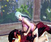 Elizabeth Liones and Demon fucks cowgirl position hentai 3d from seven sins