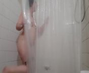 Daddy gets a shower suprise from chubby bbw bhabhi indiansex masturbation mms