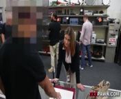 XXX PAWN - Foxy Business Lady Gets Fucked In Shop Backroom from woman sex xxx