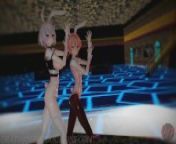 MMD R18 Mika And Sirius Sistar - Shake It 1224 from mmd r18
