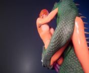 Two cocks Monster x Busty ReadHead from viphentai club 3d videos