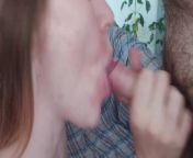 wife asking to be a whore and sucking dick for it, swallowing sperm from thmil wife ser