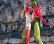 Justice powerful heroine battle to darkness goblin - 3d hentai animation from bhojpuri heroin amarp
