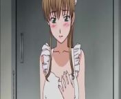 Maid In Apron Humiliated And Walked With A Leash from hentai innocent maid slave lady anime hentai