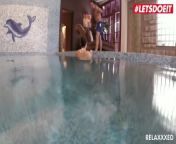 RELAXXXED - Big Booty MILF Athina Love Fucks Her Swimming Trainer - LETSDOEIT from athira