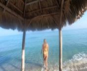 Swimming in the Atlantic Ocean in Cuba 2 from nudism pimpandhost
