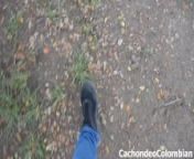 PAYING MONEY TO A STRANGER FOR FUCKING HIS SLUT GIRLFRIEND IN THE PARK from www xxx graden park co