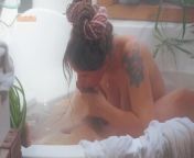 Fun and passionate sex in the bath - married Sex vlog from lea bath xxx