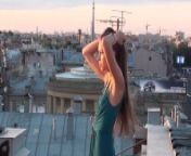 Sexy Russian Babe Sofy B Posing Nude On The Rooftop from swati anand nude b