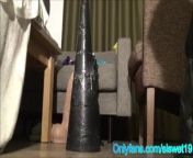 Extreme wrecking with the Tower ilo from giant bbc dildo wrecks latinas hole