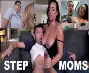 BANGBROS - Stepmom Collection Starring Cougar Babes Sybil Stallone, Kitten Latenight, Ally Cooper And Others from alex mack sybil stallone