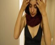 Iraqi teen in hijab gets fucked in her ass from kurdish teen