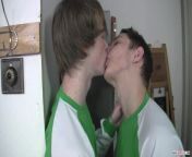 Cute soccer twinks fuck in locker room from aravani gay sex xxx
